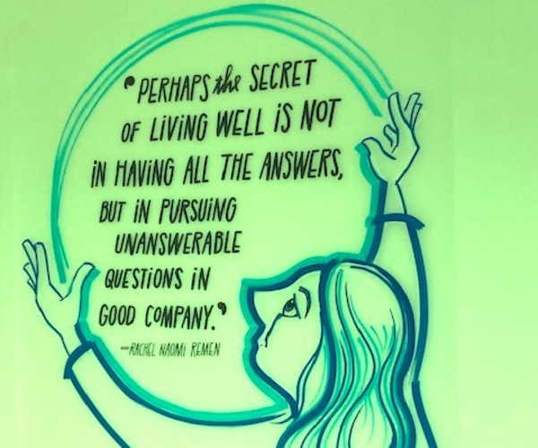 Singularity University Campus - Author, Rachel Naomi Remen.